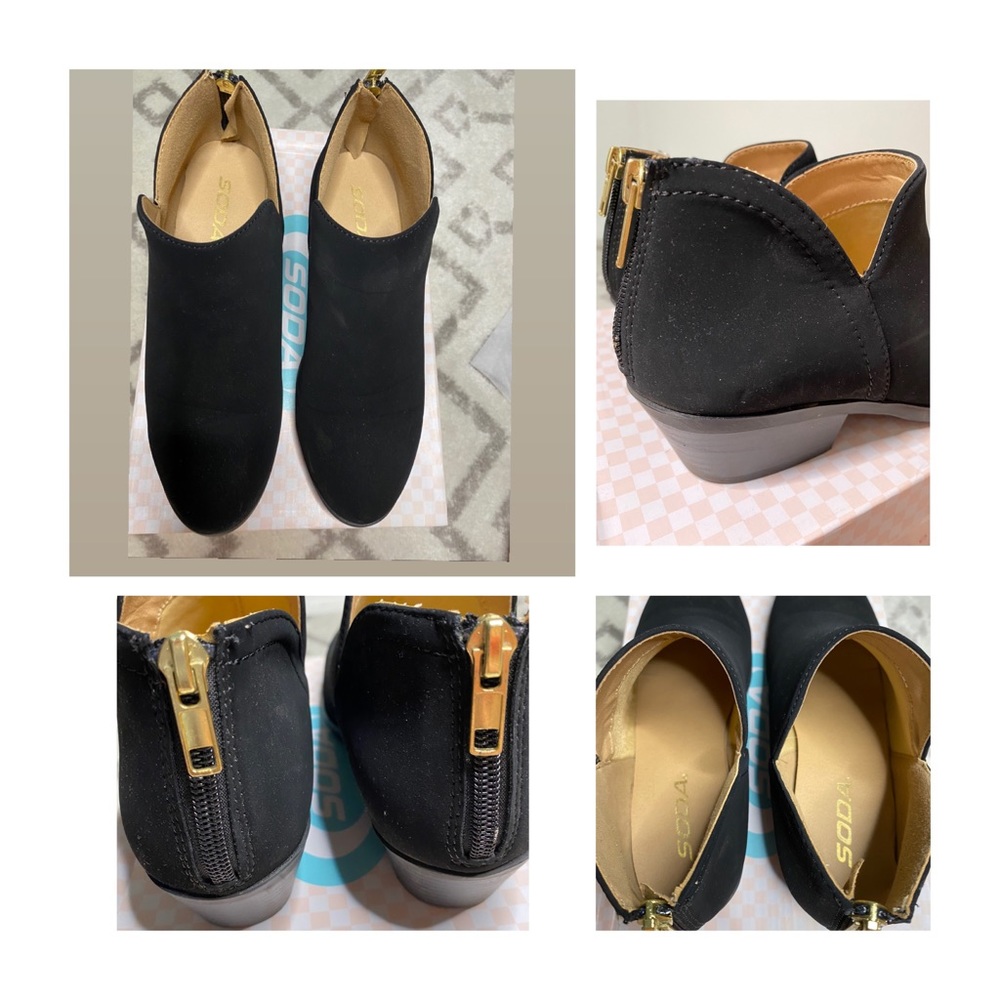 Ankle Cut| short chunky Boots